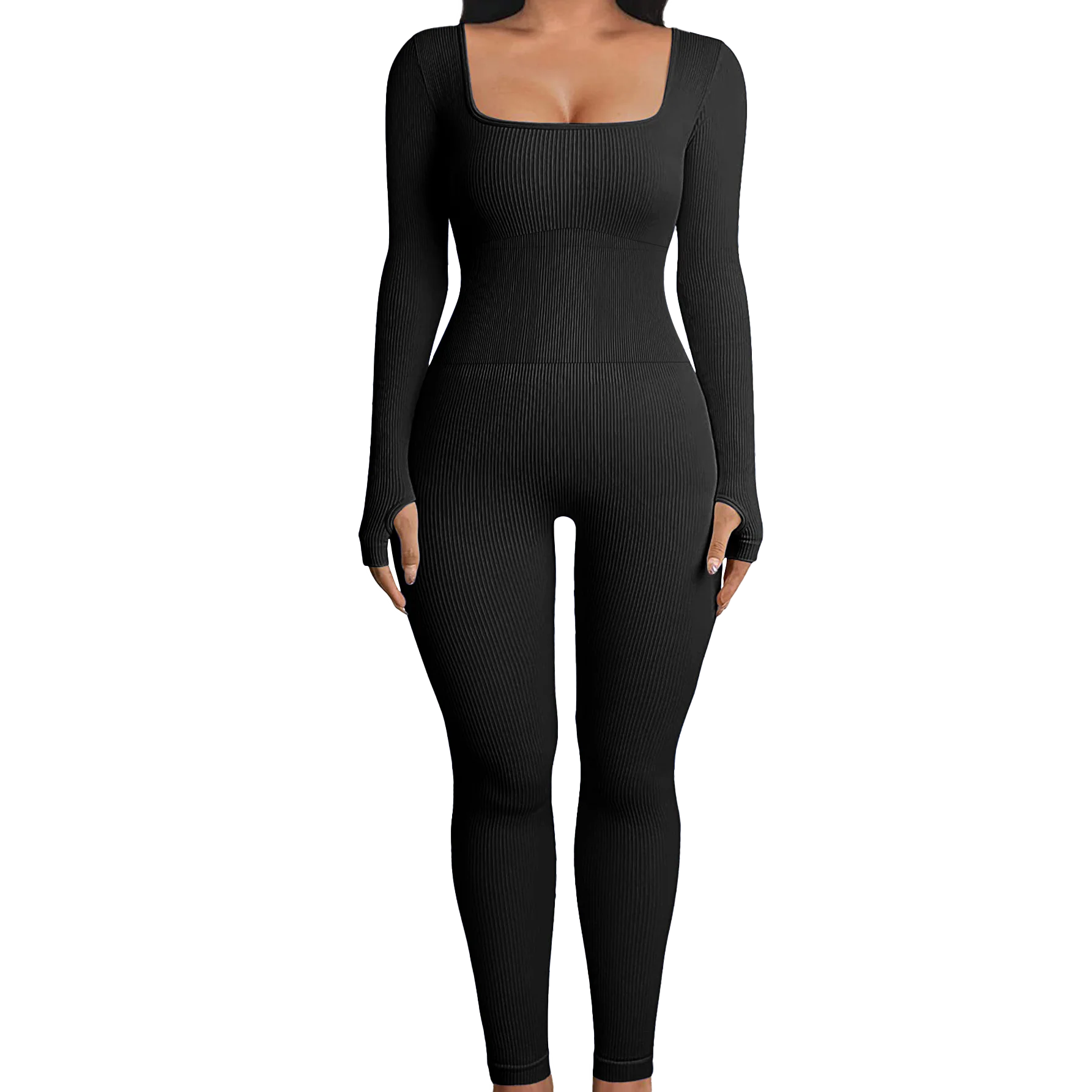 Vanessa - Solid Knit Yoga Top