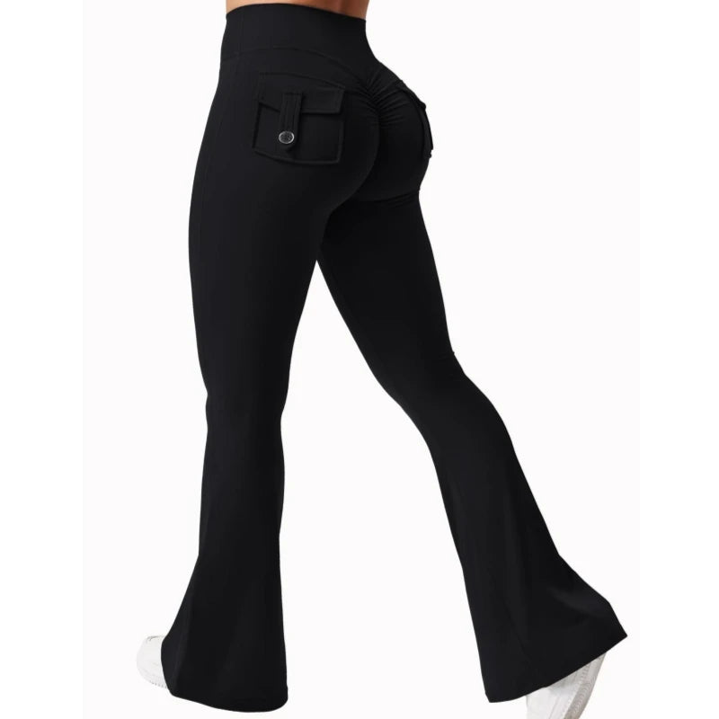 Layla - Wide Leg High Stretch Yoga Leggings