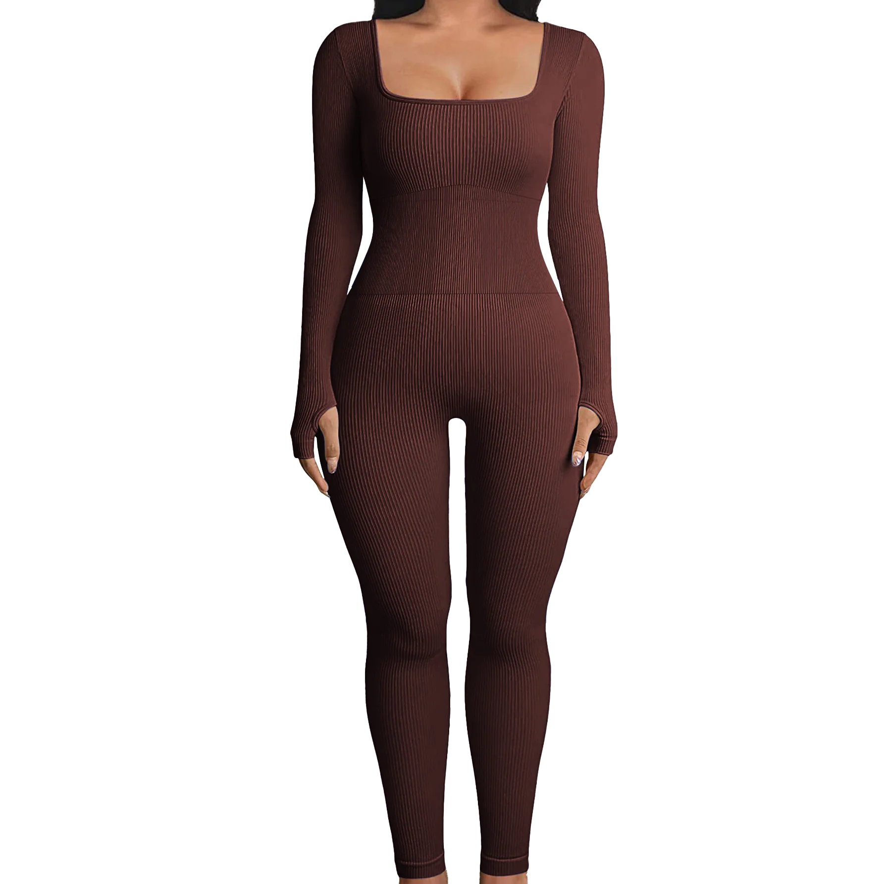 Vanessa - Solid Knit Yoga Top