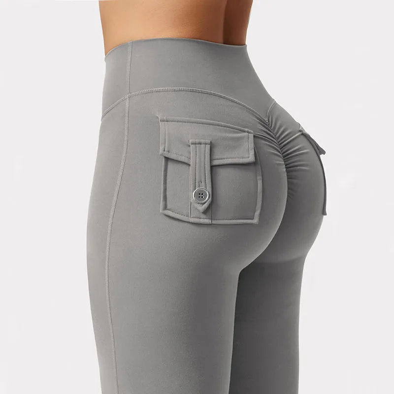 Layla - Wide Leg High Stretch Yoga Leggings