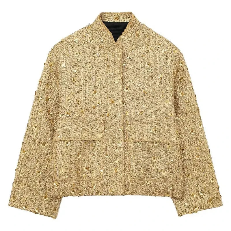 Ruby - Shiny Sequin Jacket