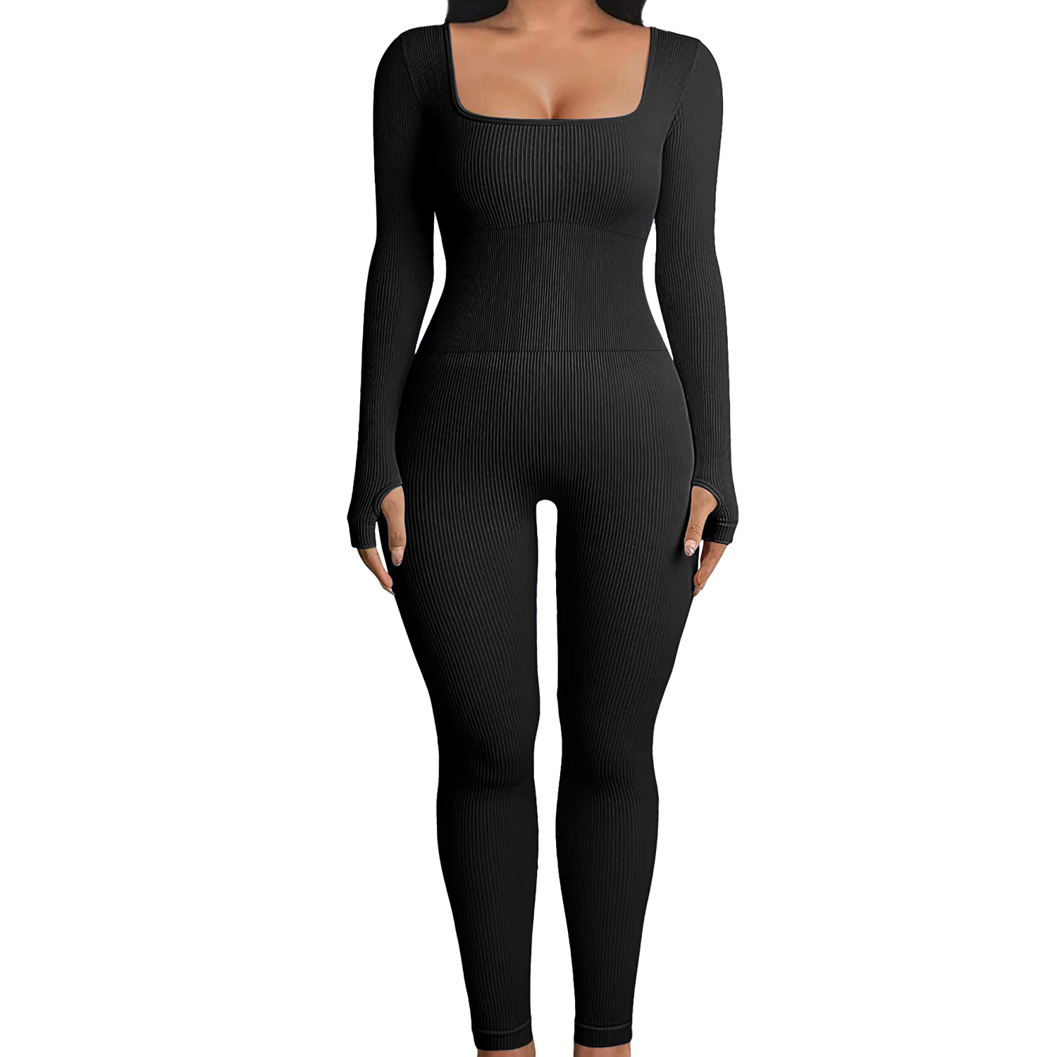 Vanessa - Solid Knit Yoga Top