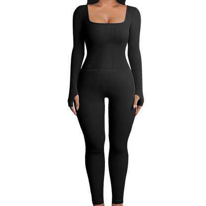 Vanessa - Solid Knit Yoga Top