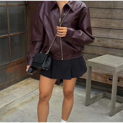 Cindy - High Street Women’s Zippered Jacket with Pockets