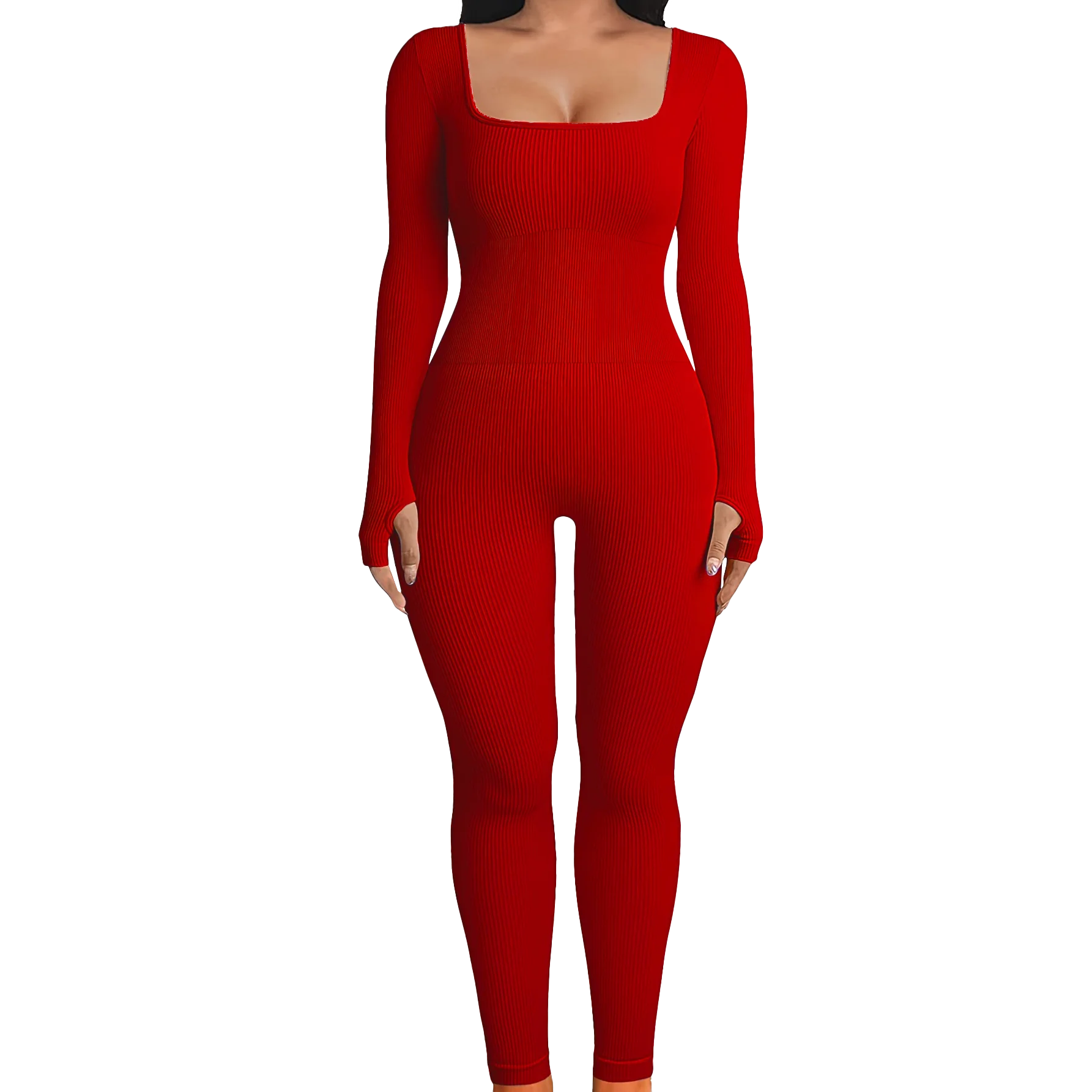 Vanessa - Solid Knit Yoga Top