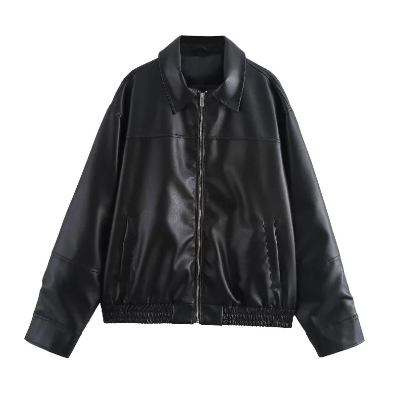 Cindy - High Street Women’s Zippered Jacket with Pockets