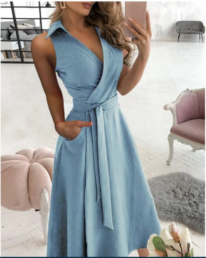 Valley - Sleeveless retro skirt