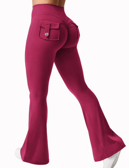Layla - Wide Leg High Stretch Yoga Leggings