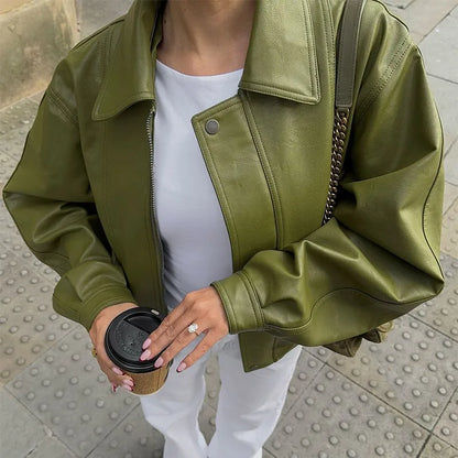 Cindy - High Street Women’s Zippered Jacket with Pockets