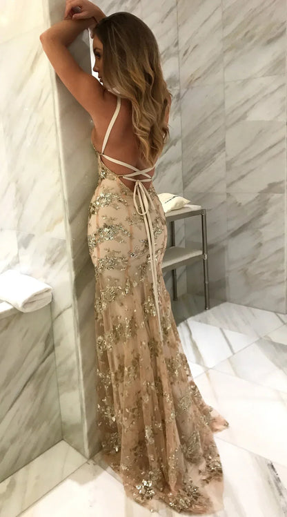 Dream - Elegant Halter Dress