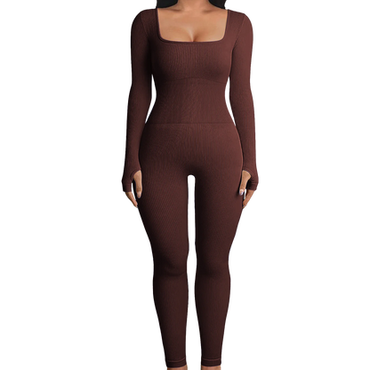 Vanessa - Solid Knit Yoga Top