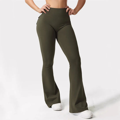 Layla - Wide Leg High Stretch Yoga Leggings