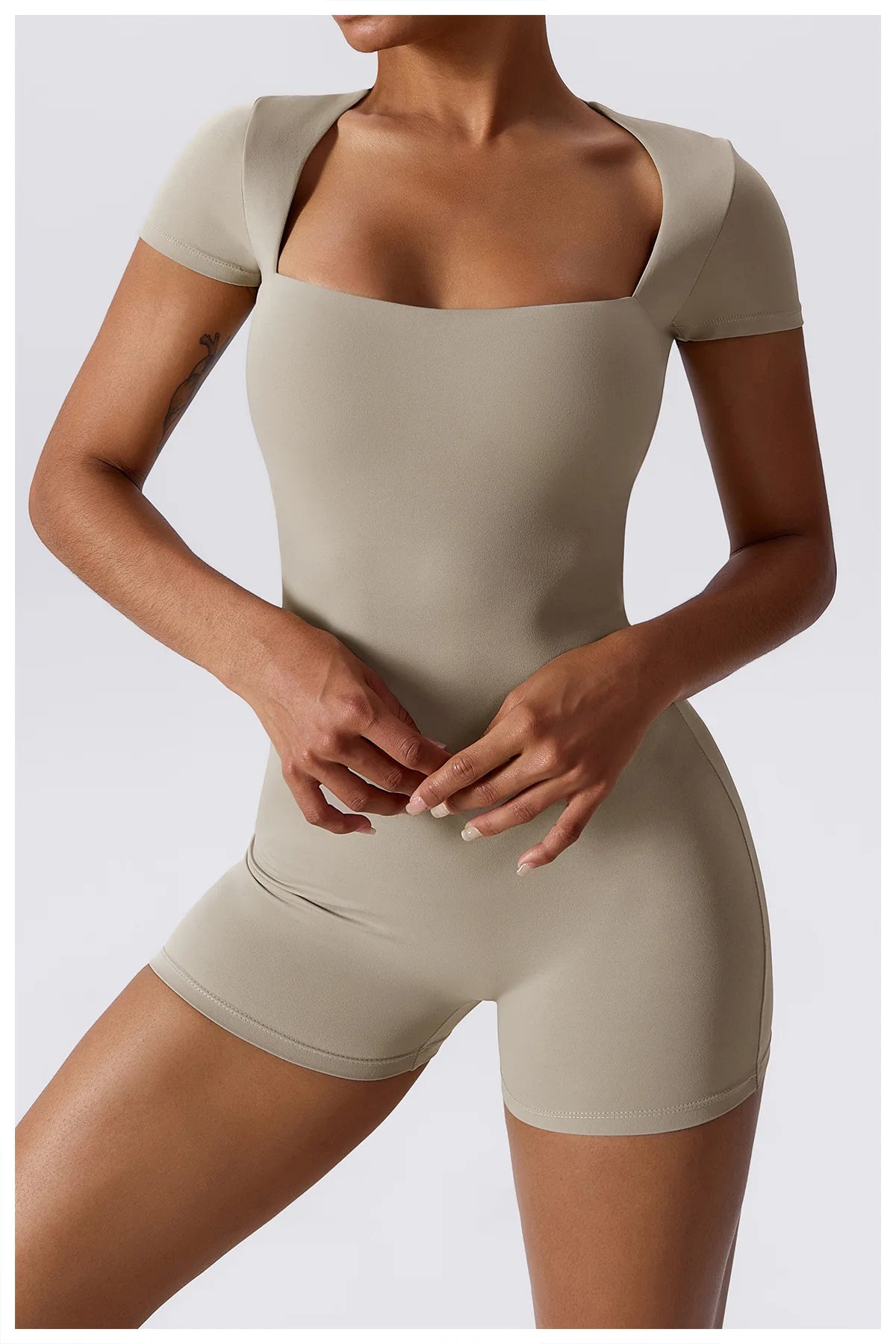 Camilla - Nylon Yoga Top