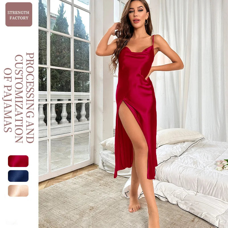 Valery - Silky Satin Nightdress