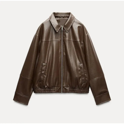 Cindy - High Street Women’s Zippered Jacket with Pockets